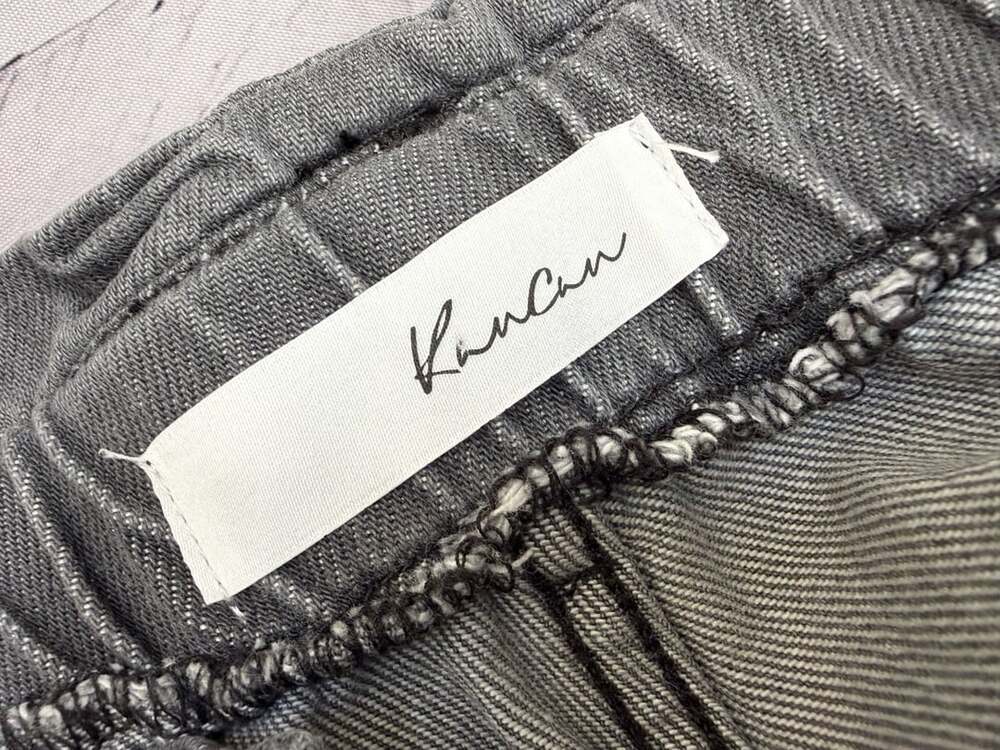KanCan KC7878GR Jogger Pants Size L Gray High Rise Paperbag Waist Belted